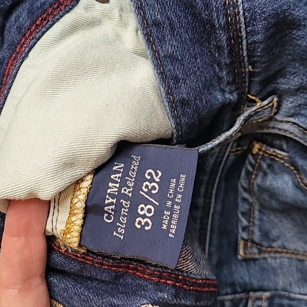 Tommy Bahama Dark Blue Men's Jeans - Picture 4 of 9